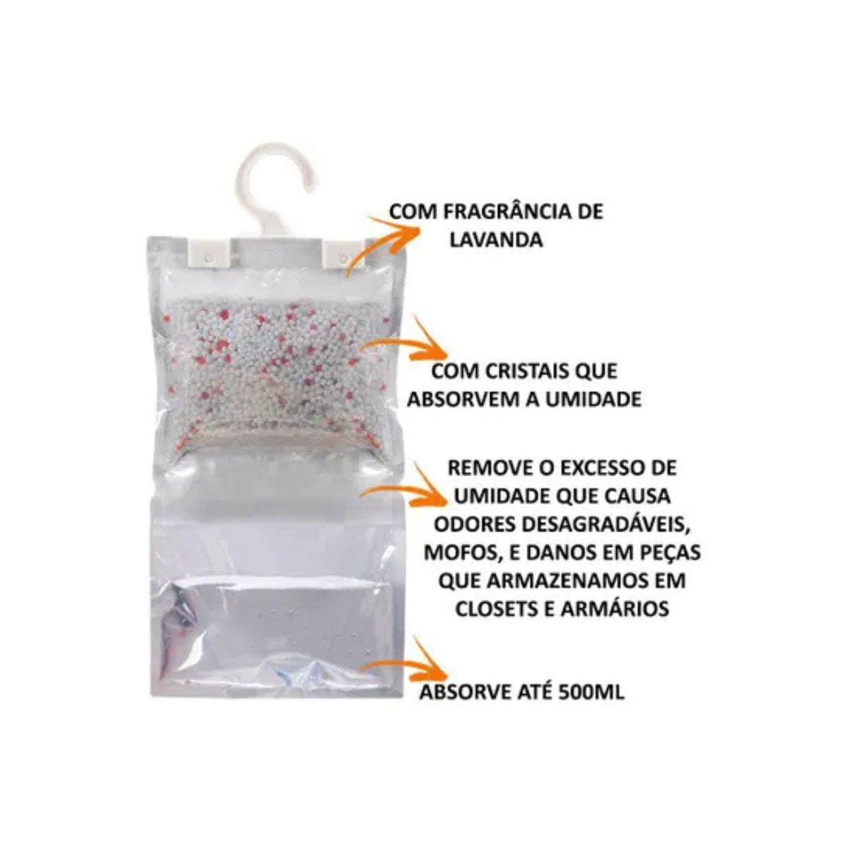 Desumidificador para Armários Dry Closet Ordene