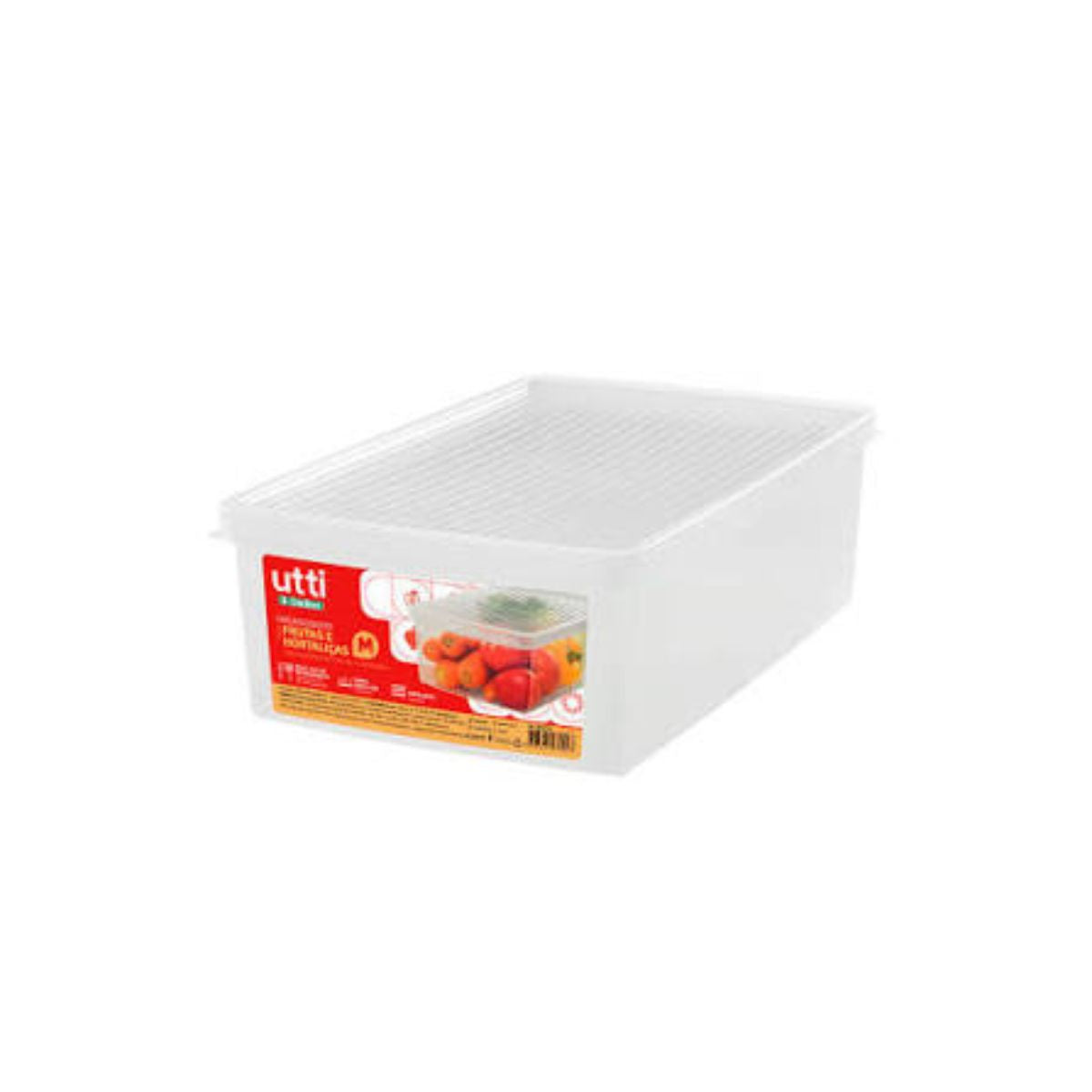 Caixa Plástica para Legumes e Saladas M Ordene