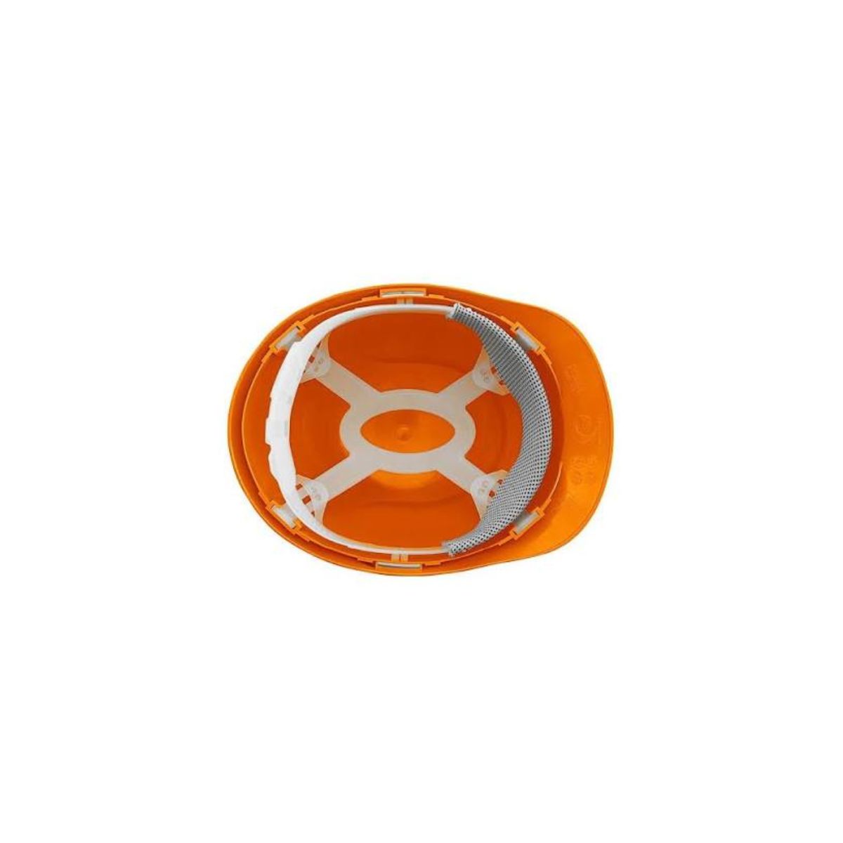 Capacete C/ Bone Laranja