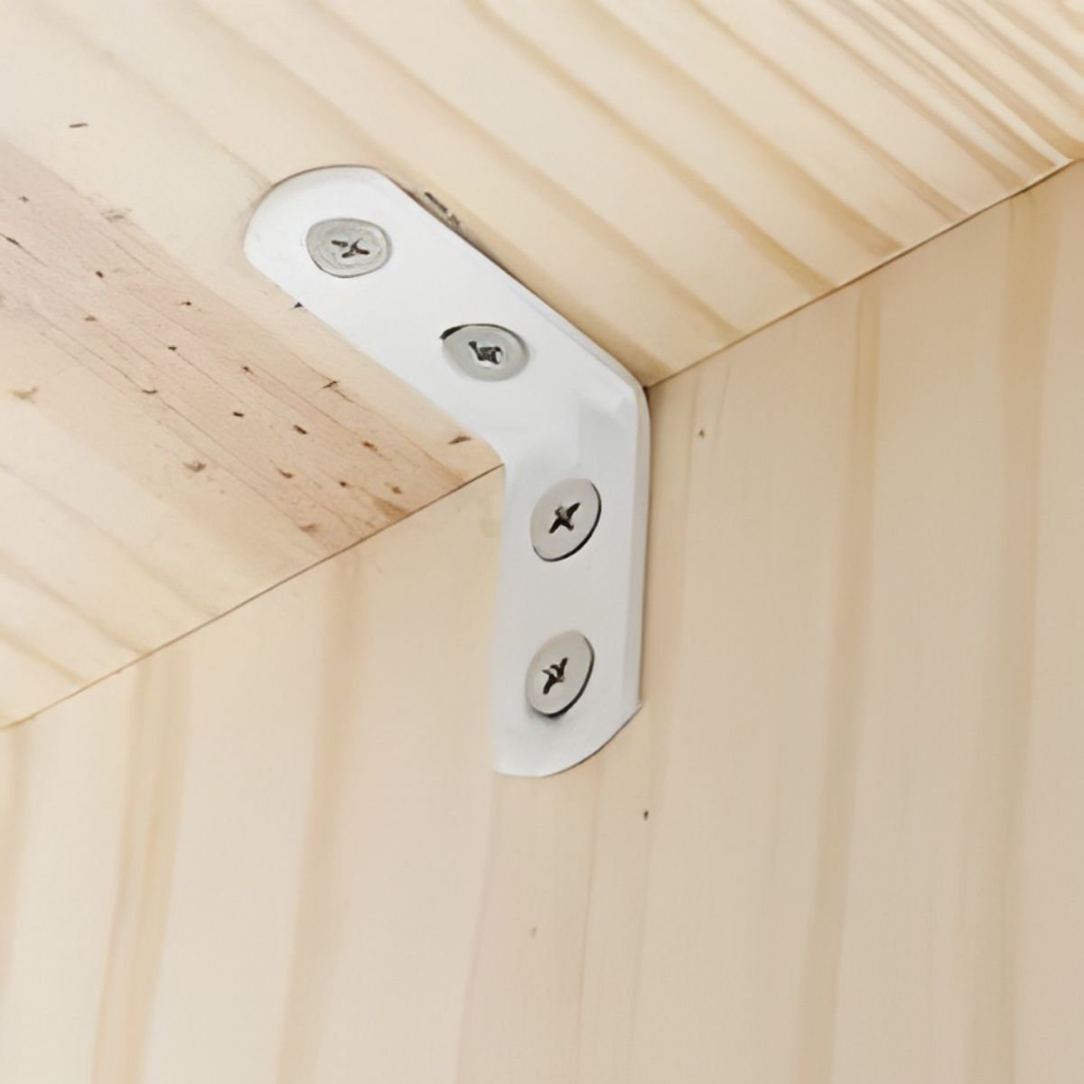 Cantoneira Branca 30 x 30 mm com 4 Peças BemFixa