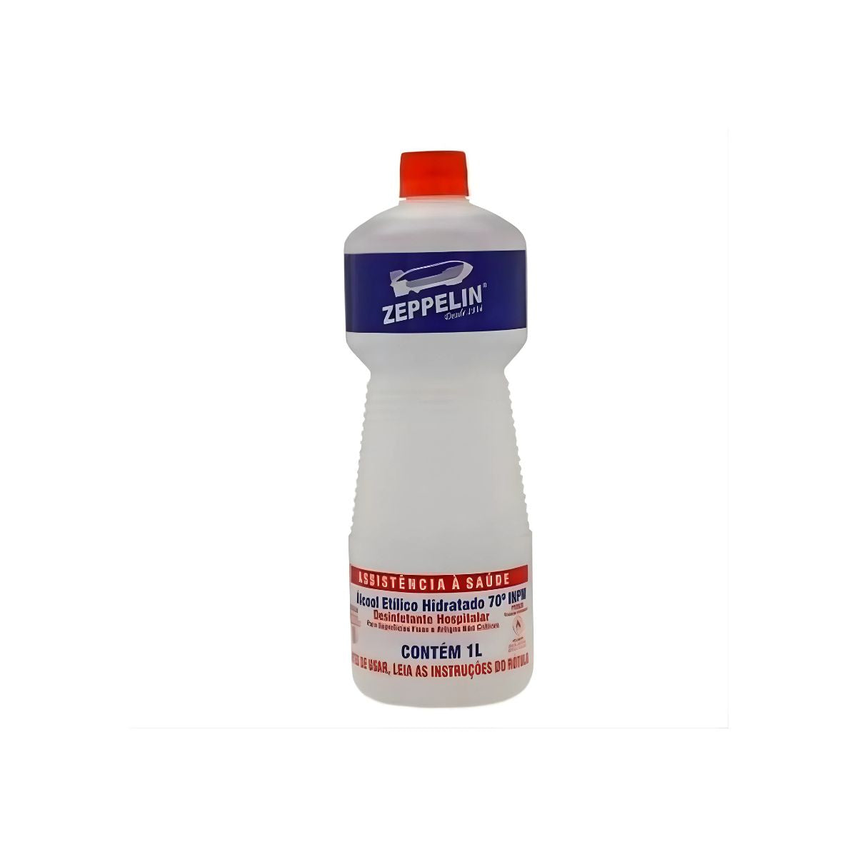 Álcool Hospitalar 70° INPM 1 Litro Zeppelin