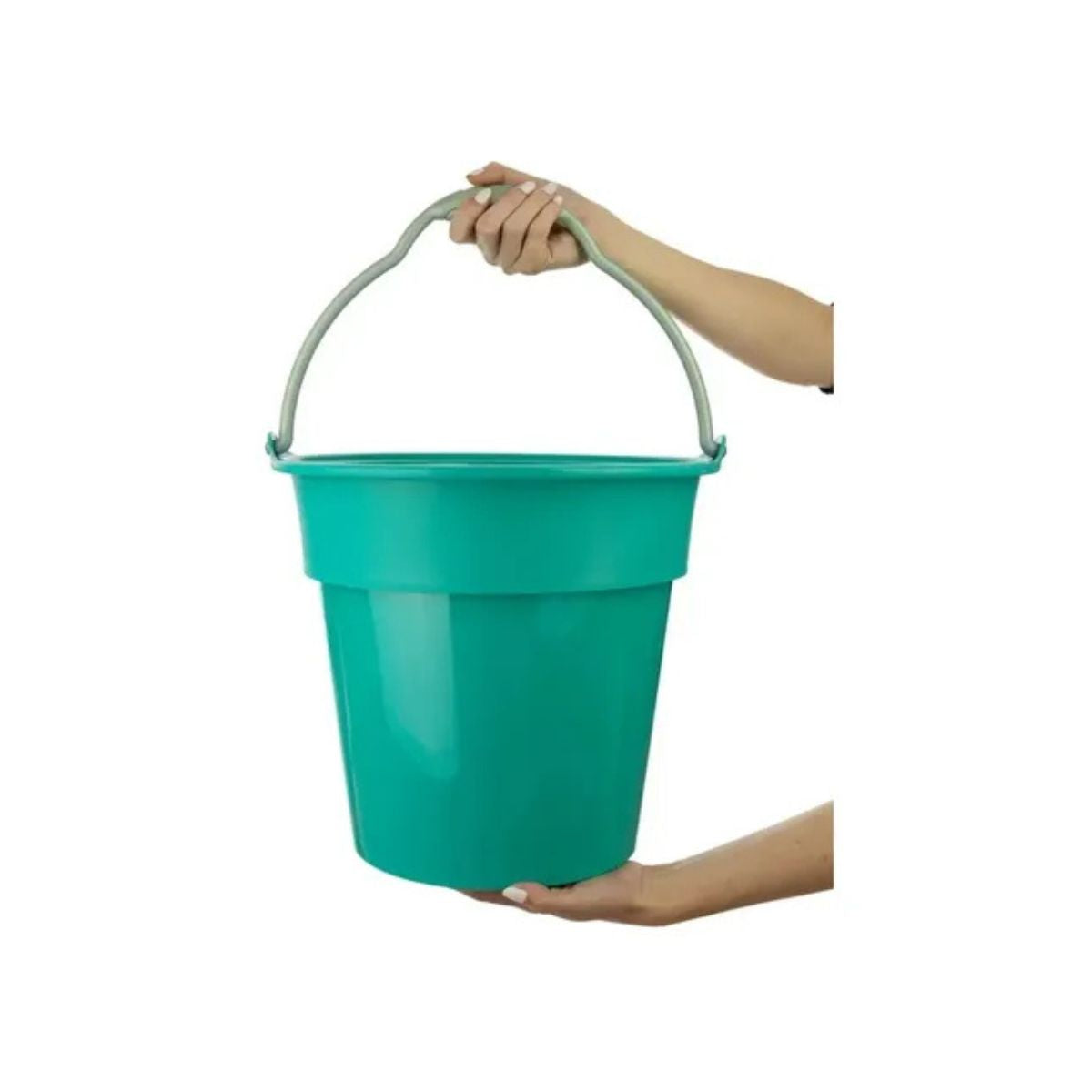 Balde Plástico 8L Verde Sanremo