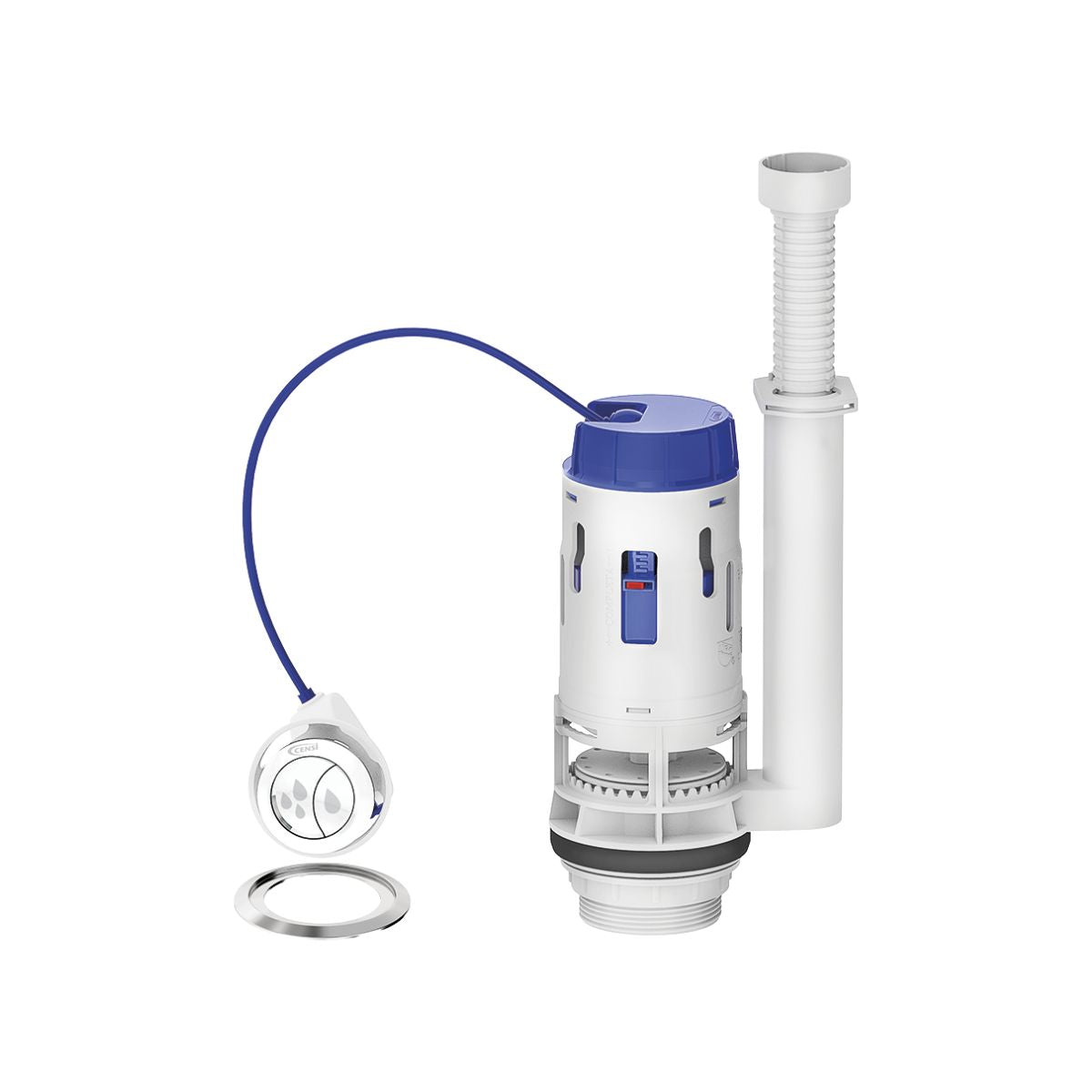 Mecanismo De Saida Caixa Acoplada Dual Flush Censi