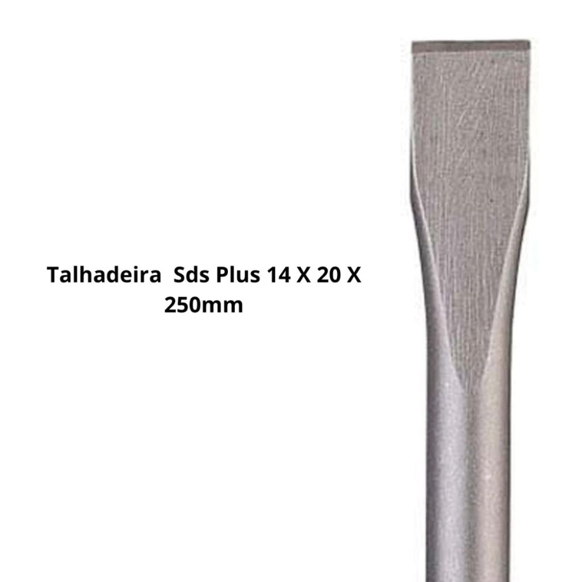 Talhadeira Sds Plus Sextavada 14 X 250 X 20mm