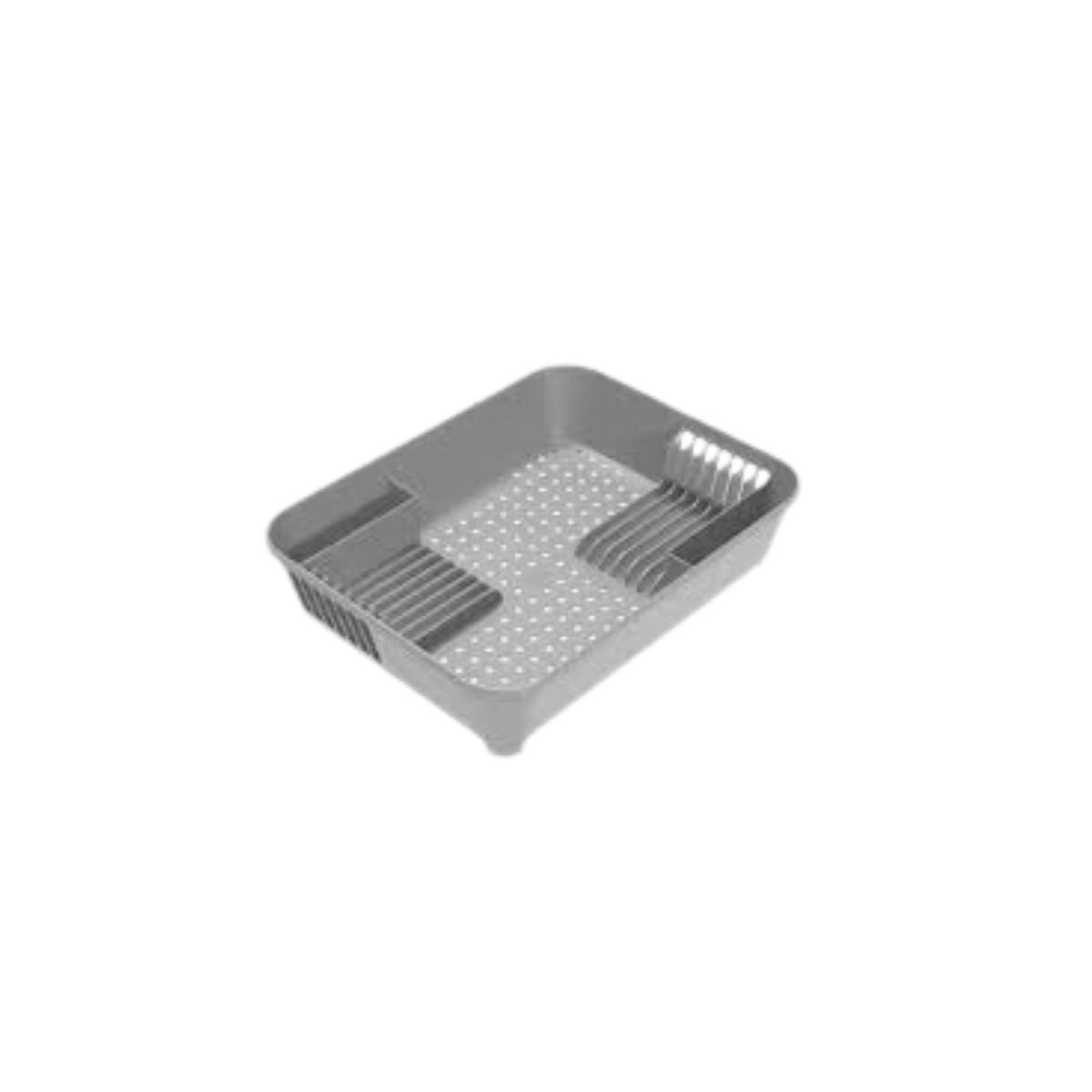 Escorredor de Louça Basic Cinza Brinox