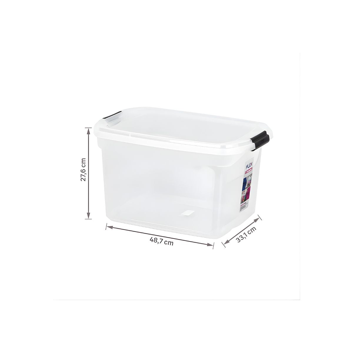 Organizador Plástico 29 L Sanremo