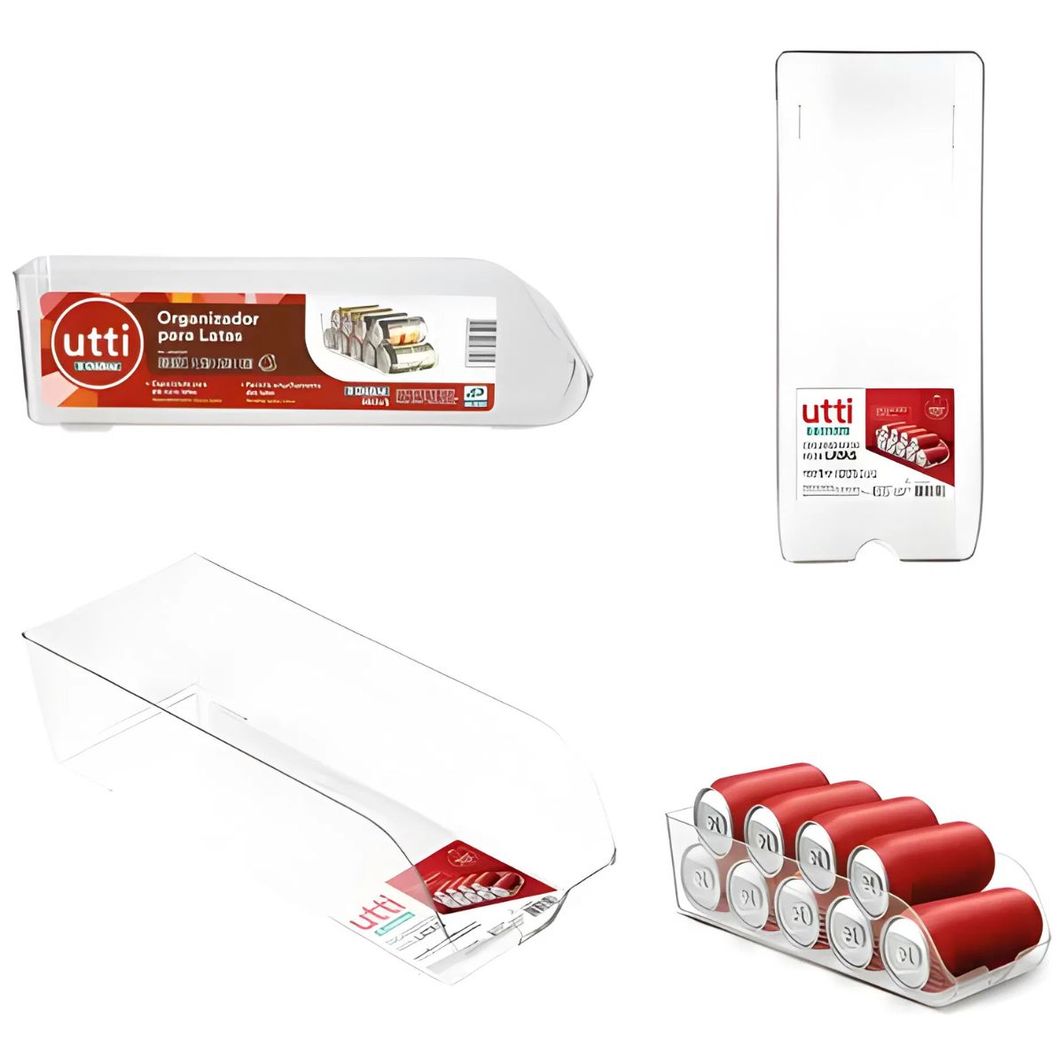 Organizador Multiuso Latas Acrílico Ordene