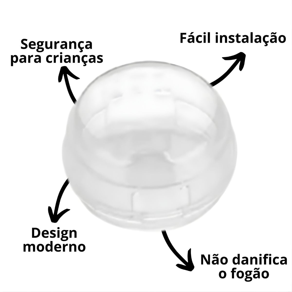 Protecao Para Botoes De Fogao BemFixa