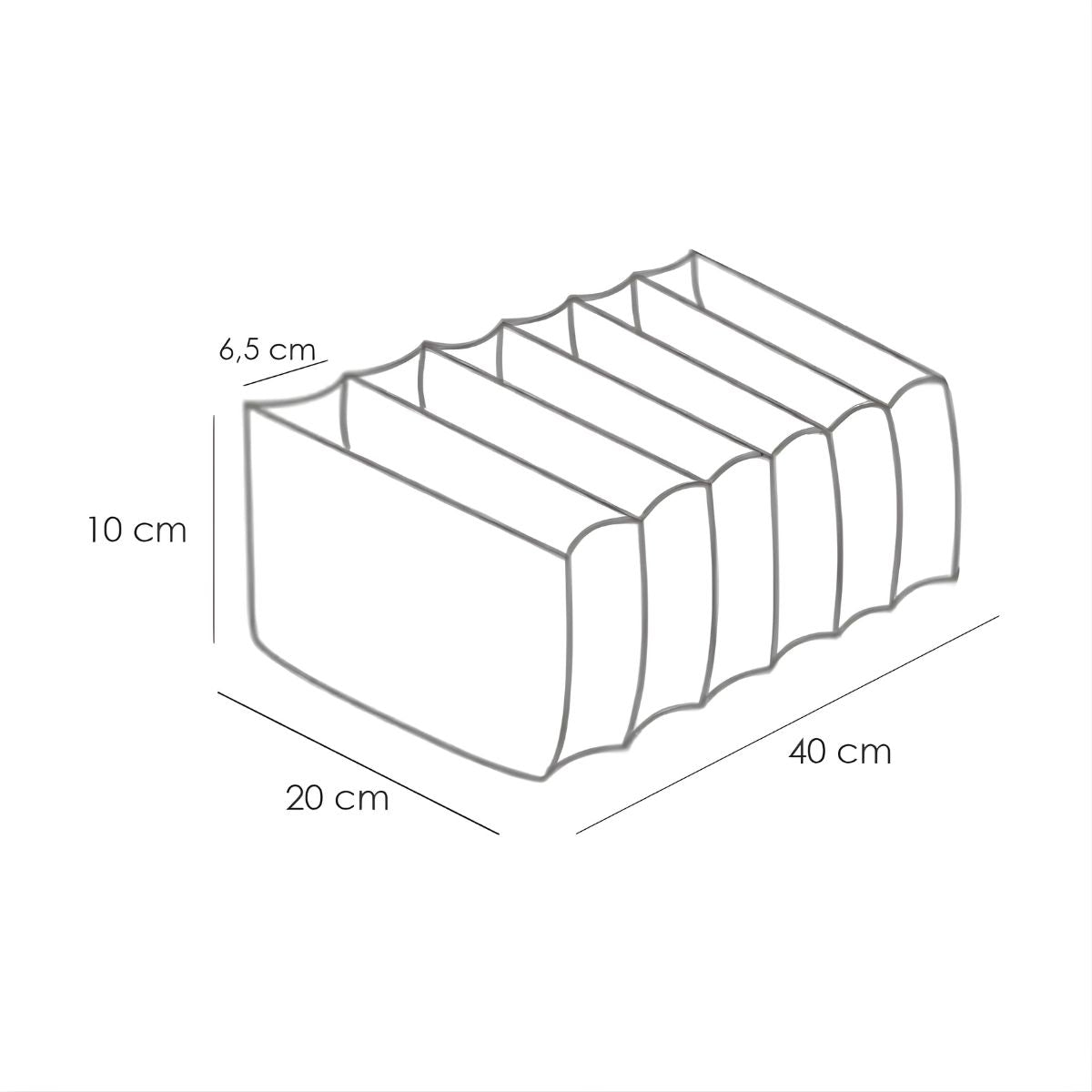 Colmeia Organizadora Flexível M Ordene