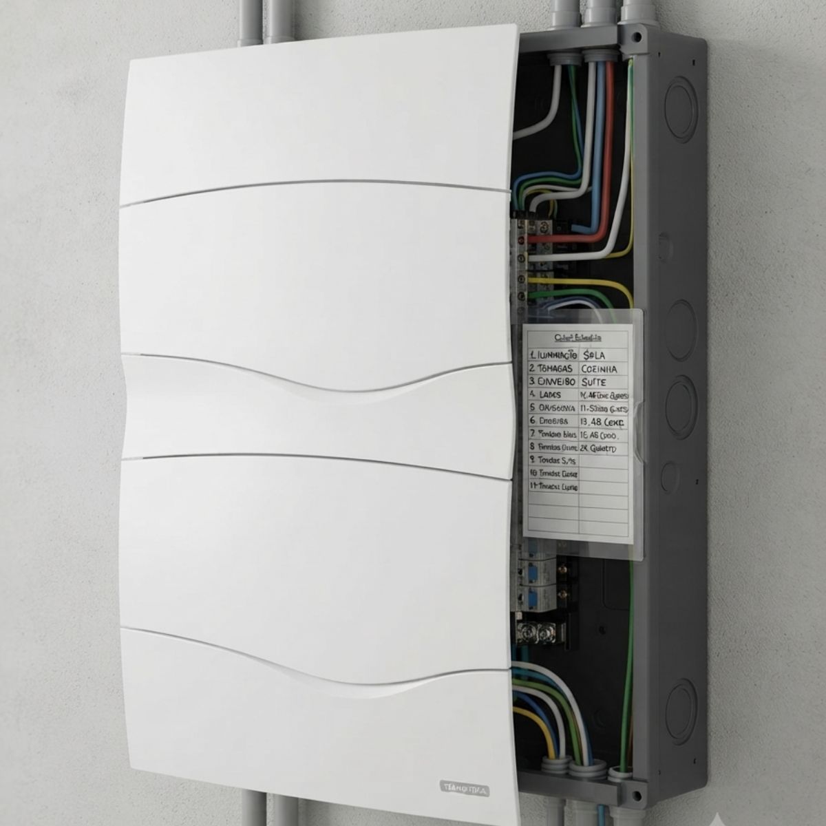Quadro de Distribuição 24 Disjuntores Sobrepor Tramontina