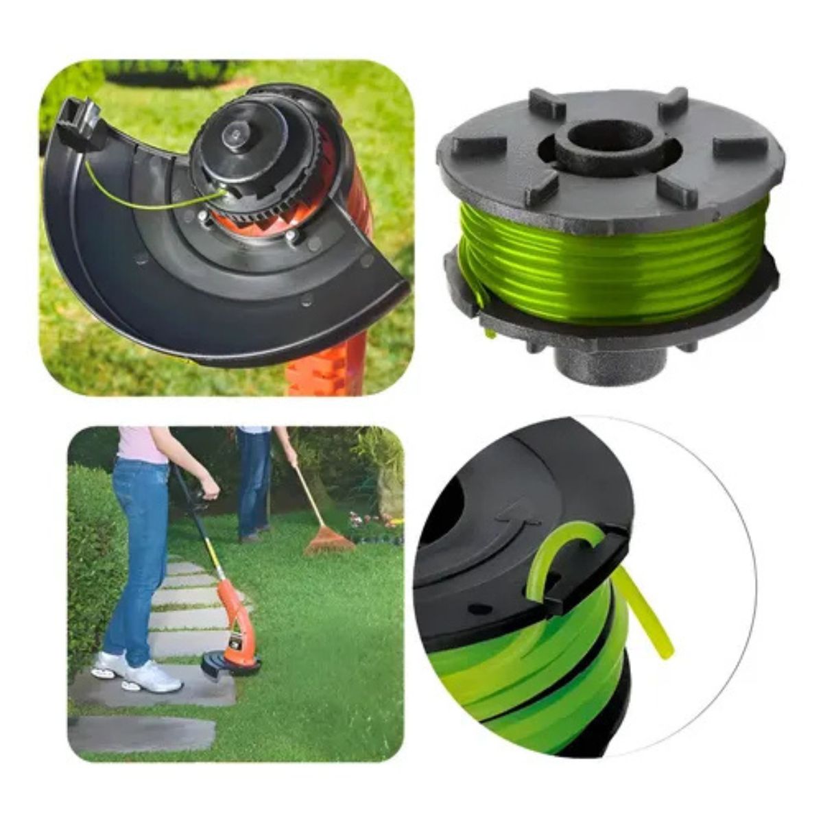 Carretel Fio de Nylon para Jardim 1,8 mm com 5 Metros Tramontina