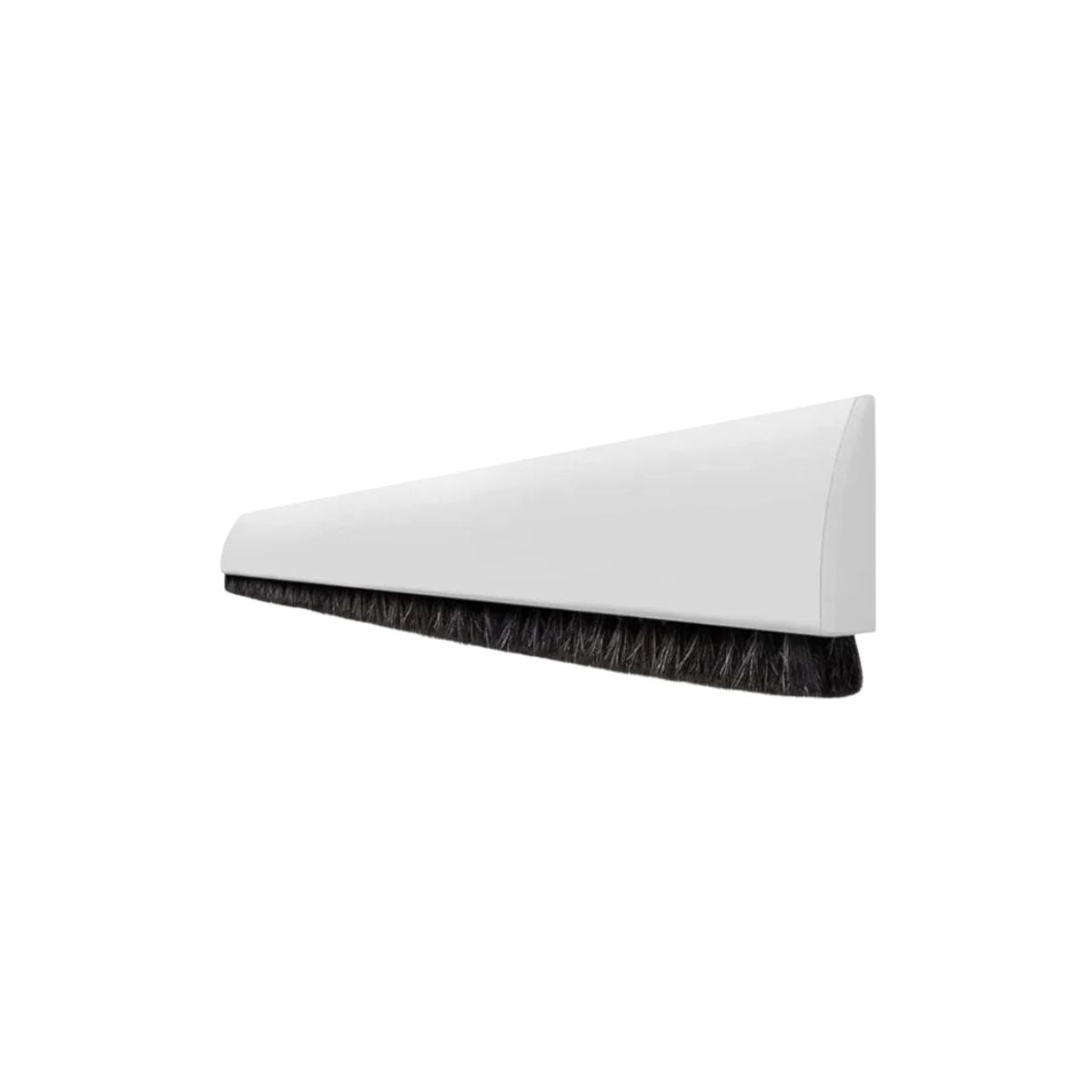 Veda Porta Adesivo com Escova 100cm Branco Tecnoperfil