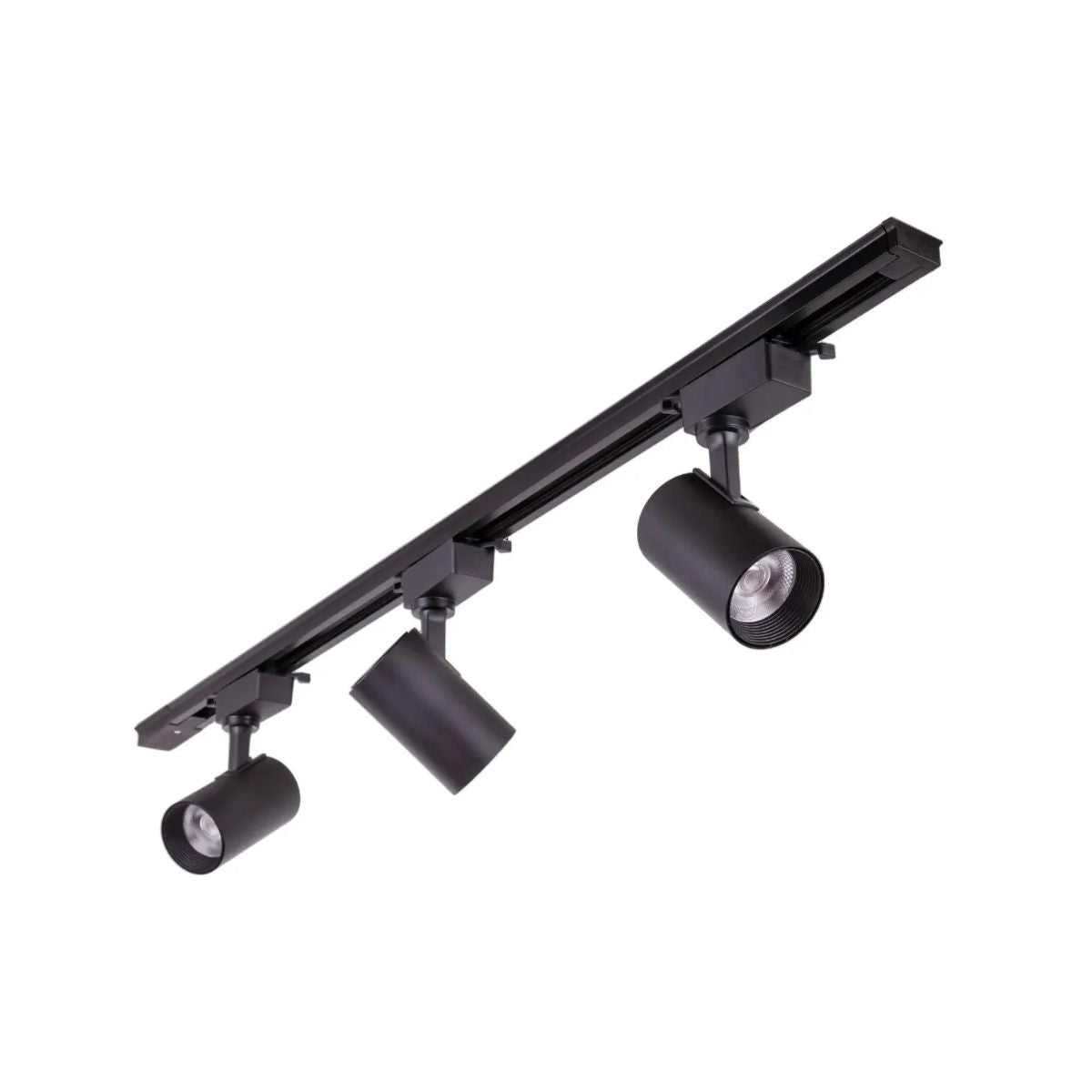 Kit Trilho Direct LED 3000K 18W Preto Taschibra