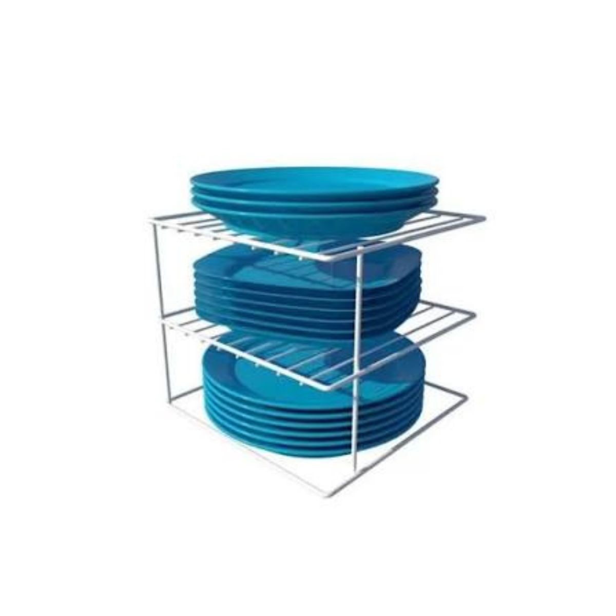 Organizador Pratos Quadrado Essence Dicarlo