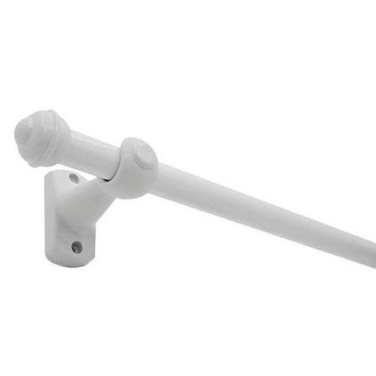 Kit 2 Varões para Cortina Branco 19mm 3 Metros Bella Arte
