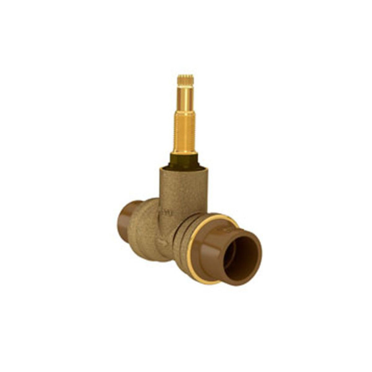 Base para Registro de Pressão MVS PVC 25mm (3/4") Deca