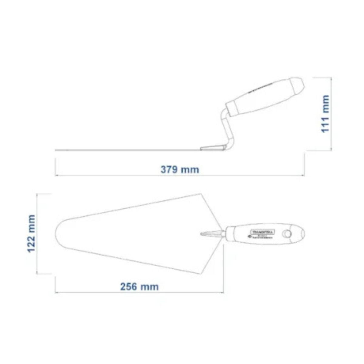 Colher de Pedreiro 10" Tramontina