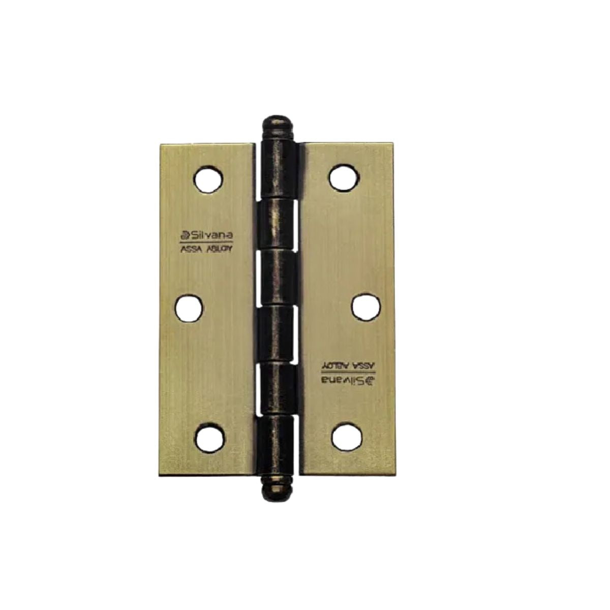 Dobradiça Pino Bola 3 x 2.1/2" Cartela com 3 Peças Loth
