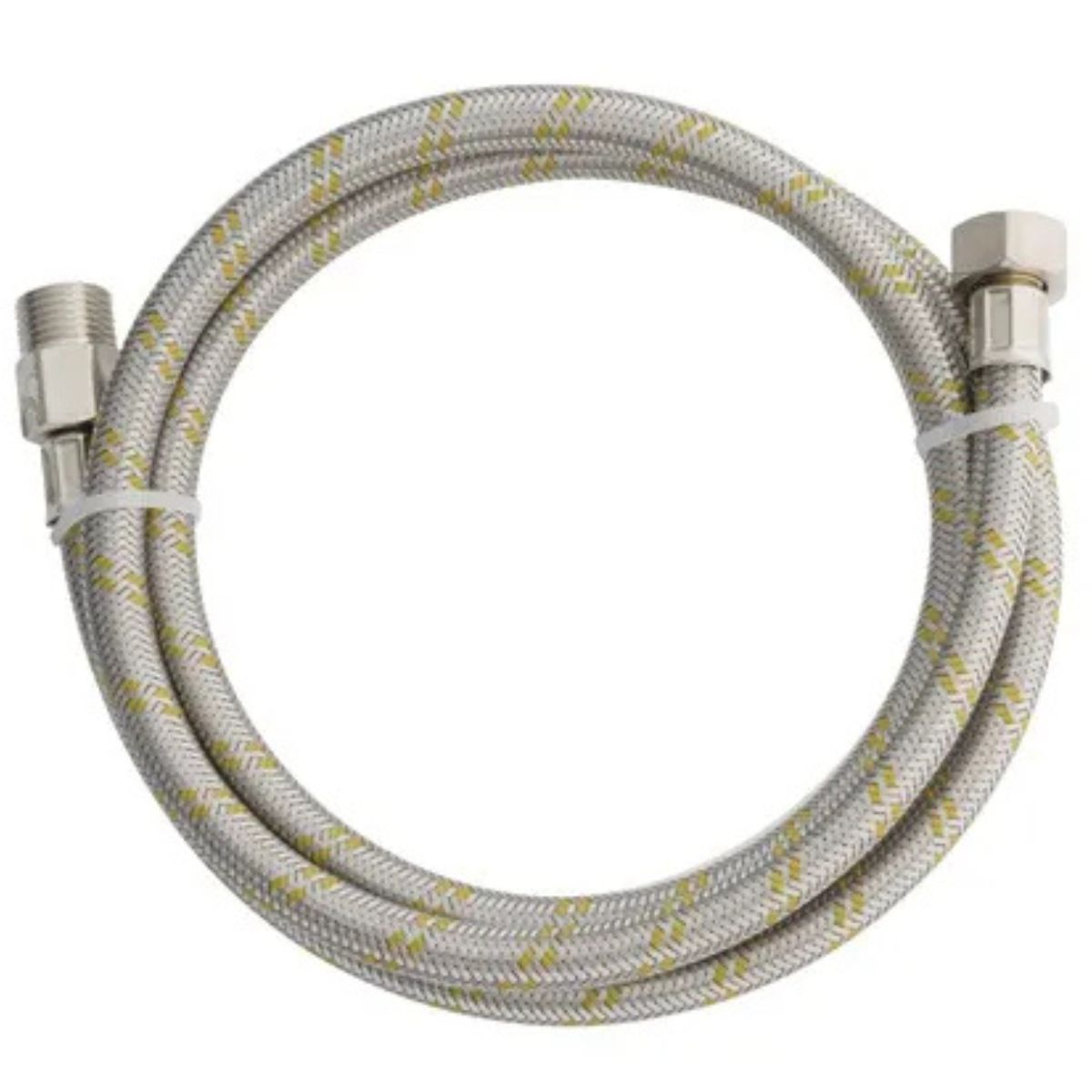 Engate Flexível Aço Inox para Gás M x F 1/2" 150cm Blukit