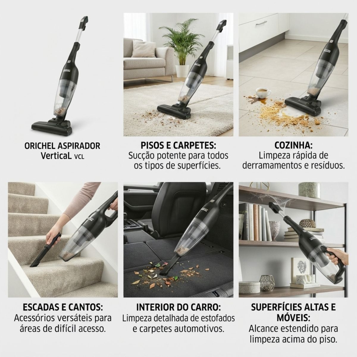 Aspirador de Pó Vertical VCL 1 Stick 110V Kärcher
