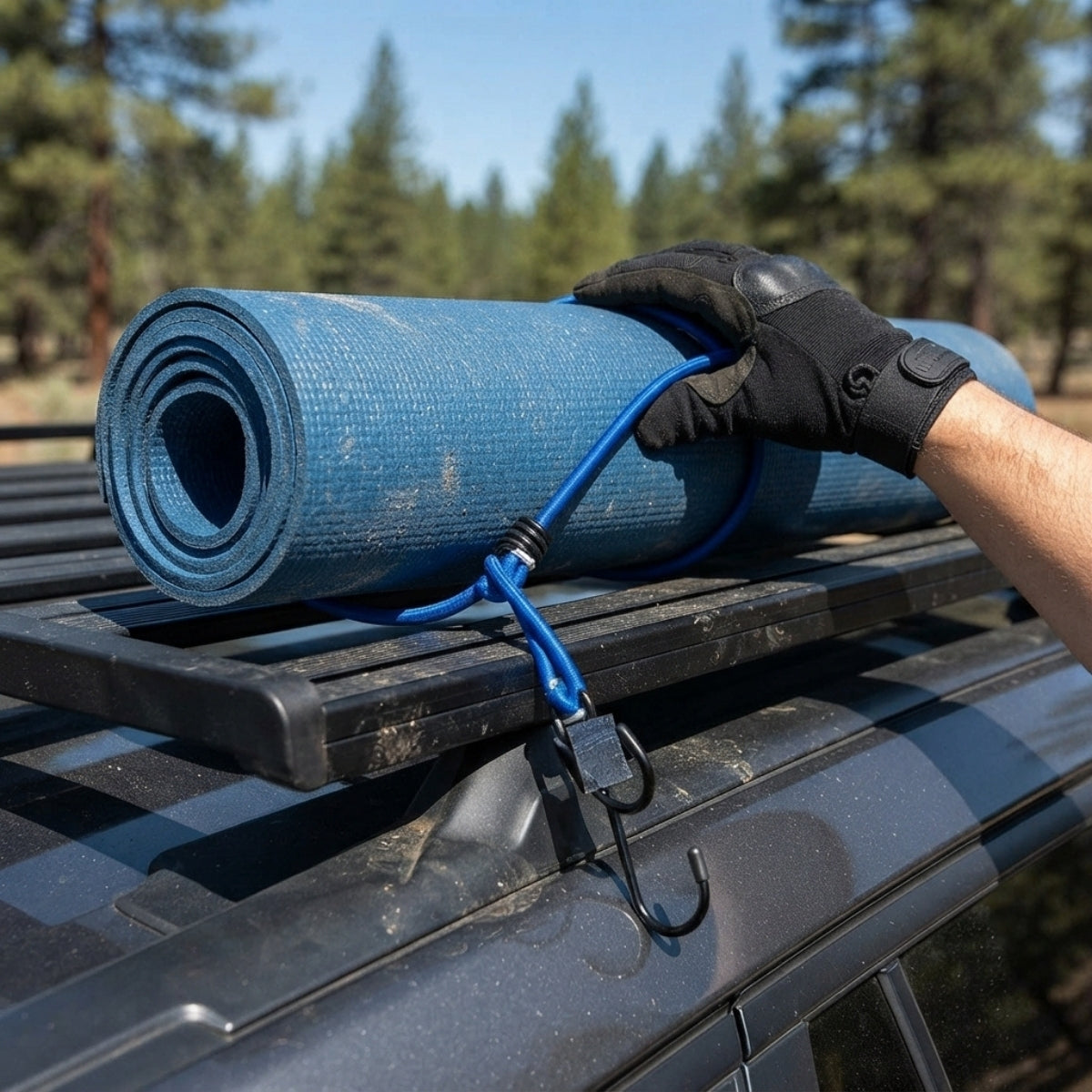 Extensor para Bagageiro Azul 1 m Worker