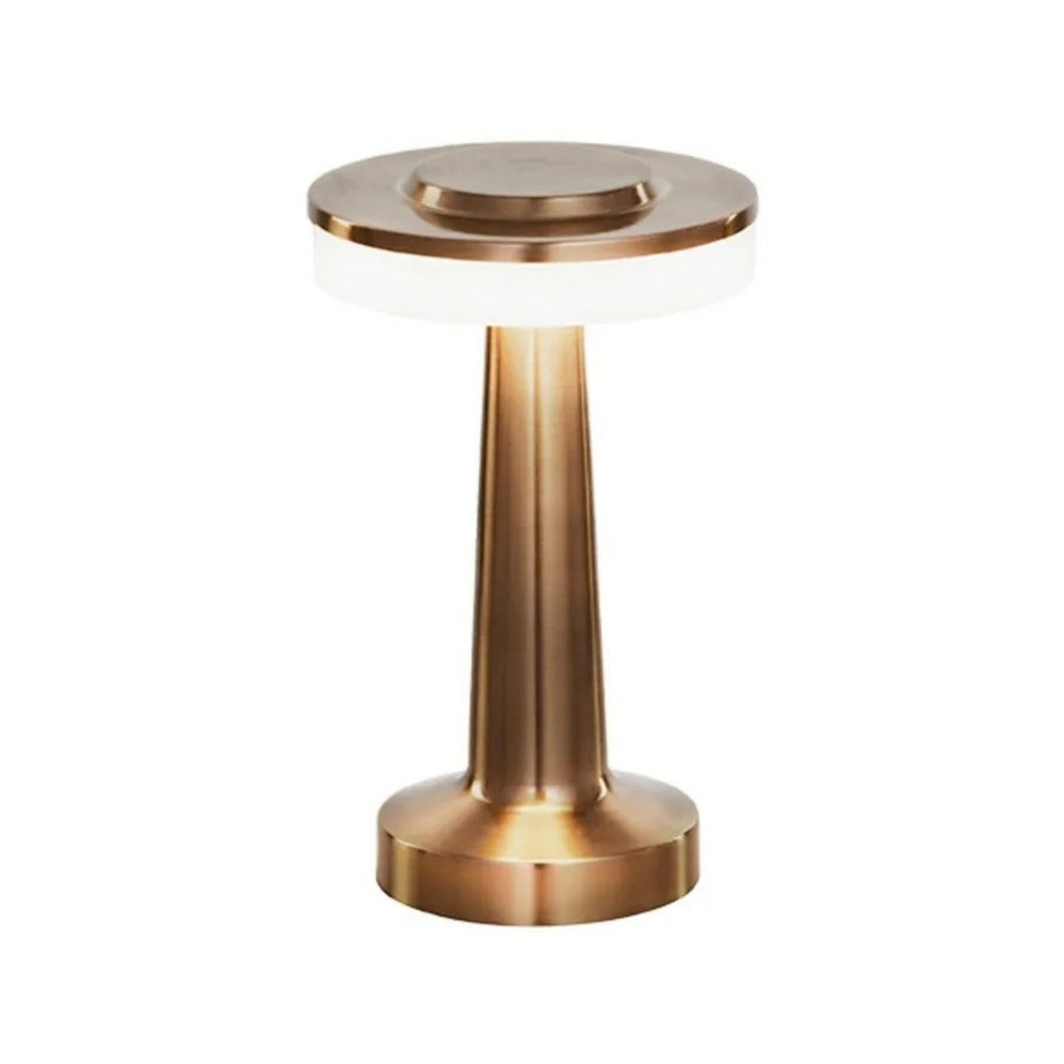 Luminária de Mesa LED Pharos Recarregável Ouro Taschibra