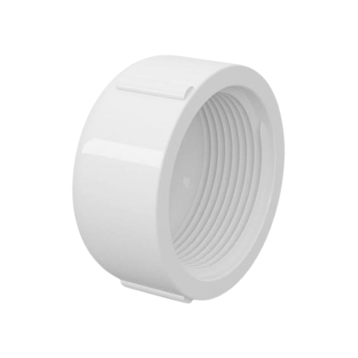 Cap Pvc Branco Com Rosca Amanco