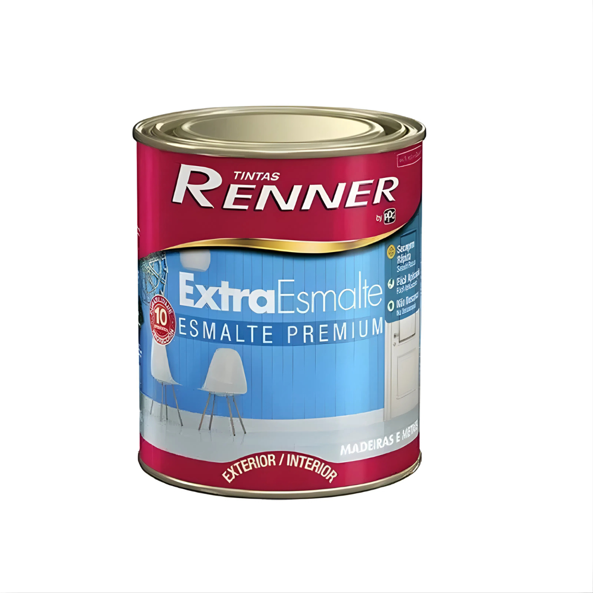 Esmalte Extra Brilhante Azul Del Rey 900ml Renner