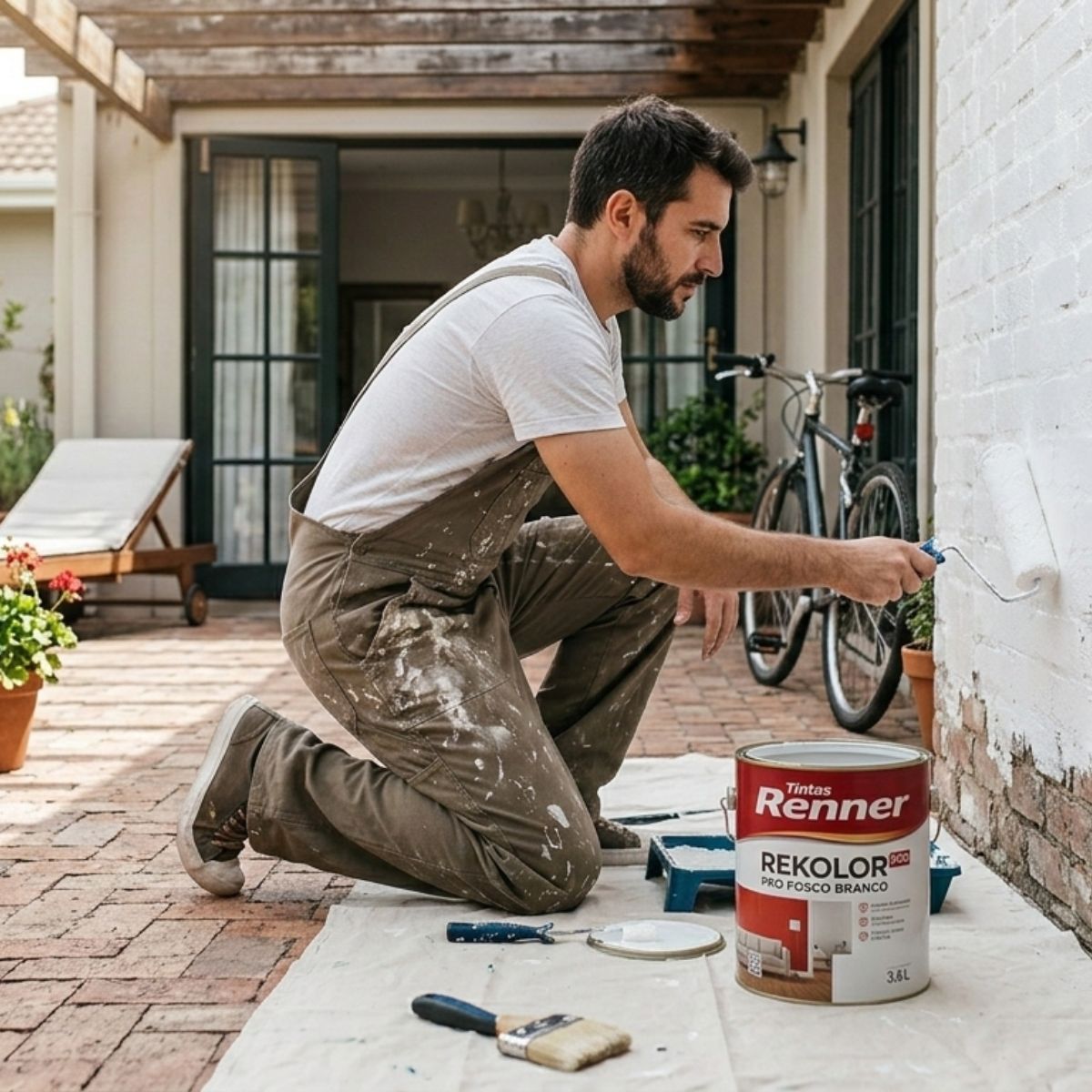 Tinta Rekolor Pro Fosco Branco 3,6L Renner