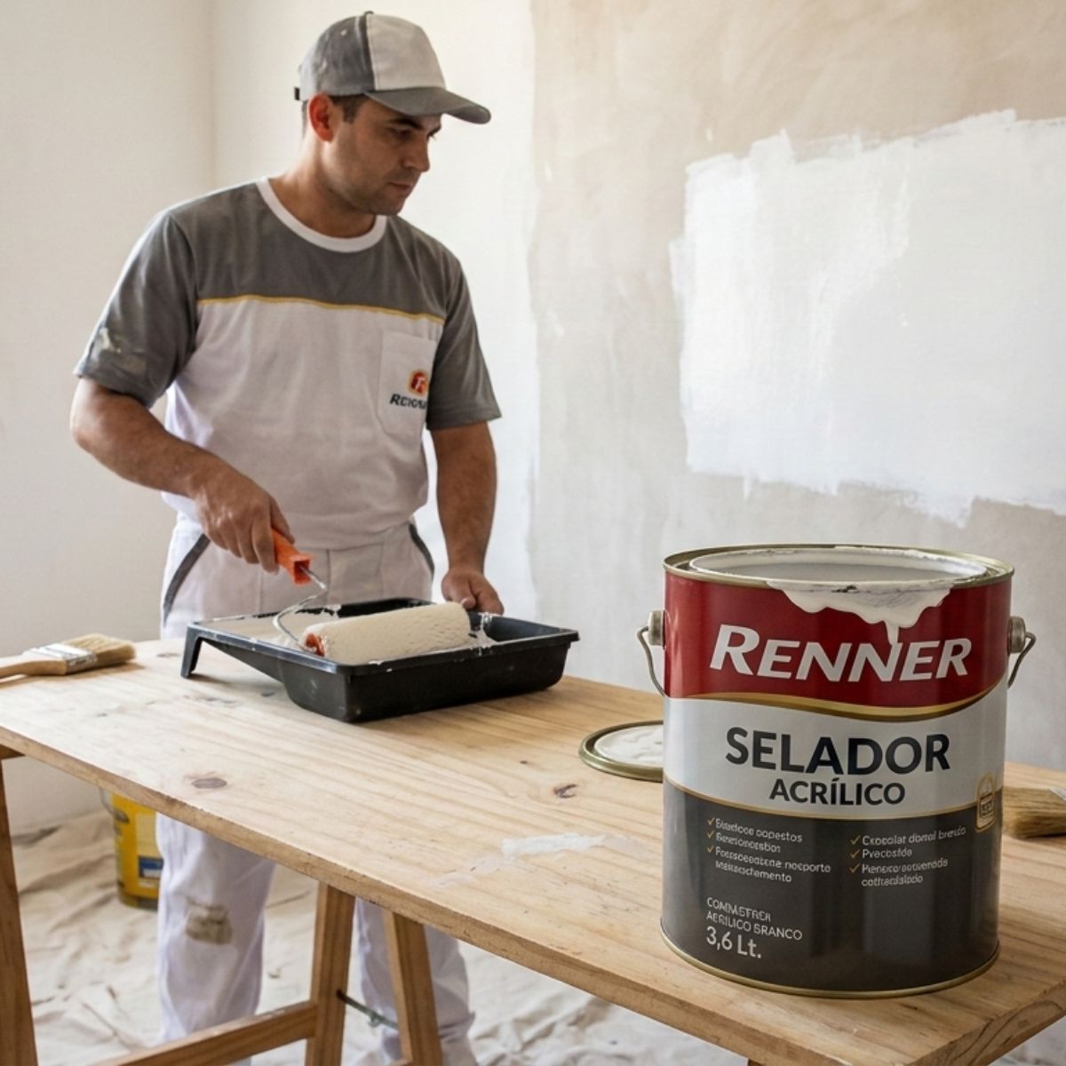 Selador Acrílico Branco 3,6L Renner