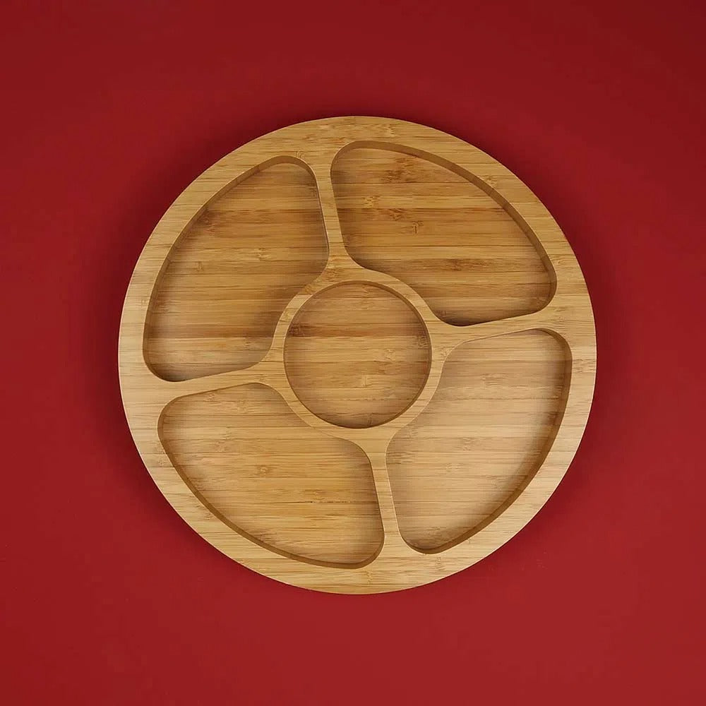 Gamela C/ 5 Divisorias Bamboo Mor - Thony Ferragem