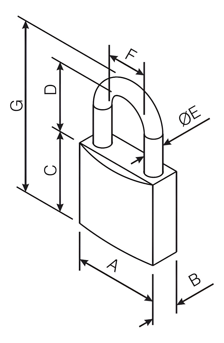 Cadeado Sm 30mm Pado - Thony Ferragem