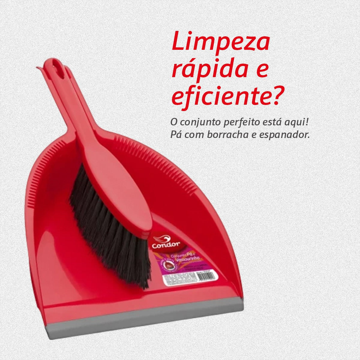 Pá para Lixo e Espanador VP-2 Condor - Thony Ferragem