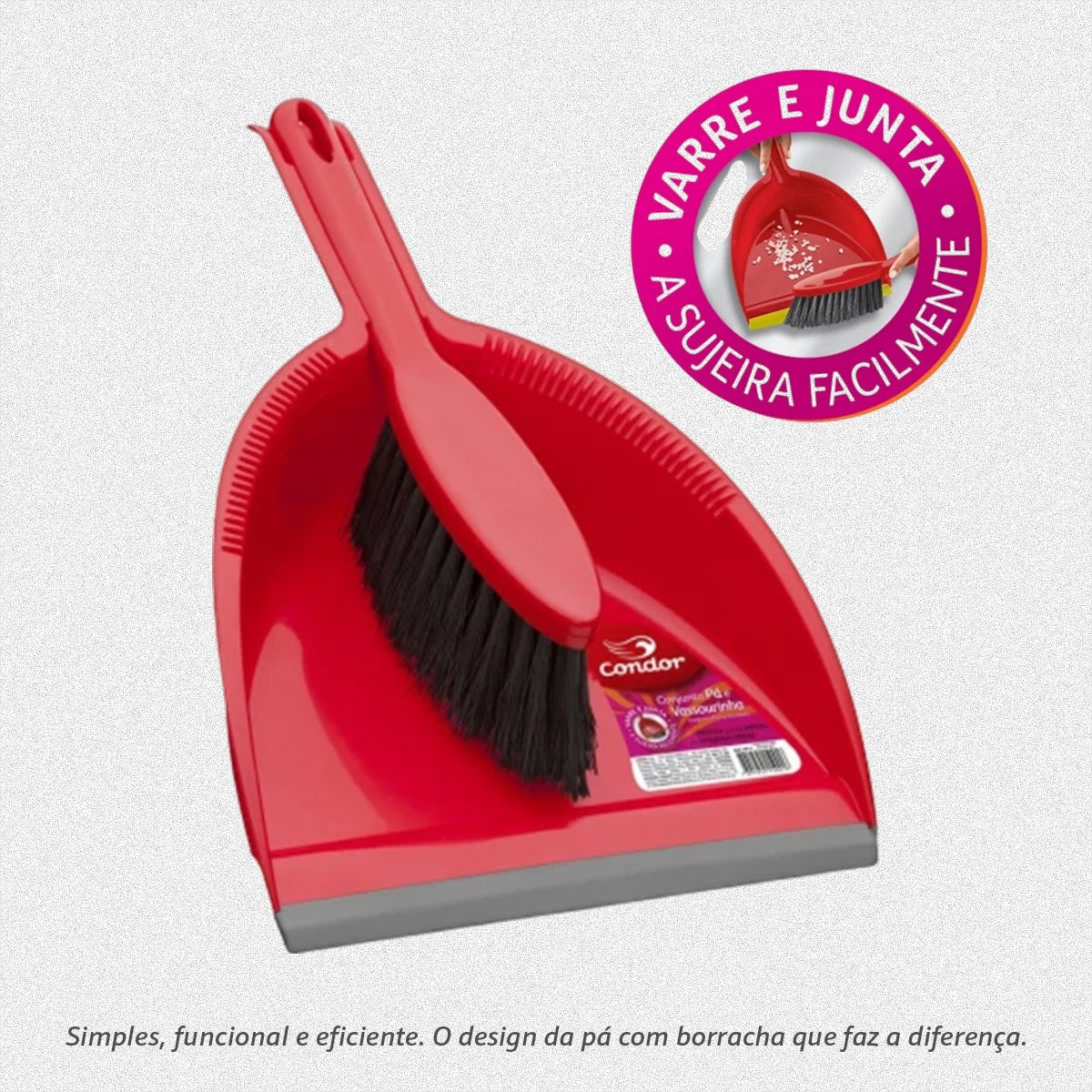 Pá para Lixo e Espanador VP-2 Condor - Thony Ferragem