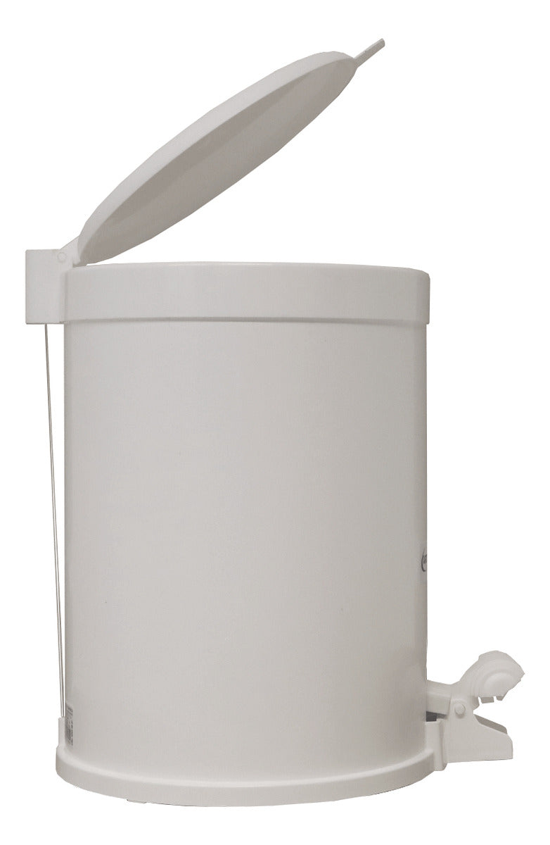 Lixeira Plastica Branca 5l Guarany - Thony Ferragem