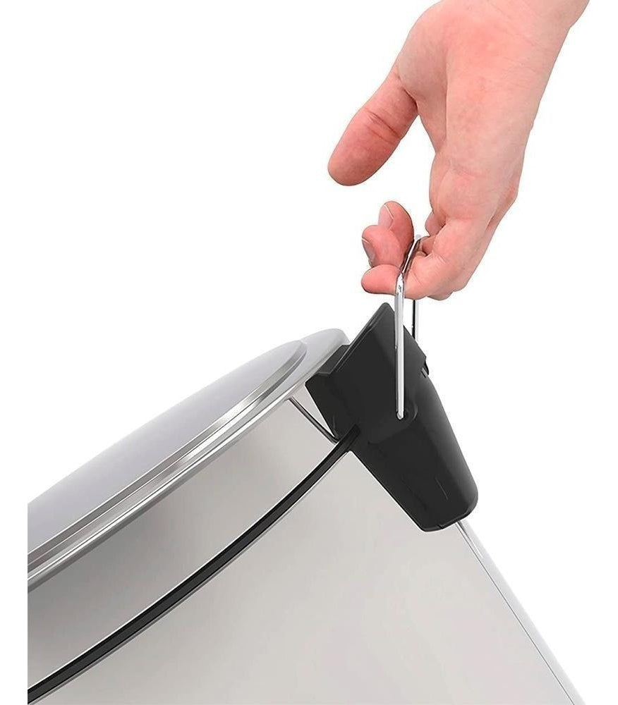 KIT 2 Lixeiras Inox com Pedal 5L Tramontina - Thony Ferragem