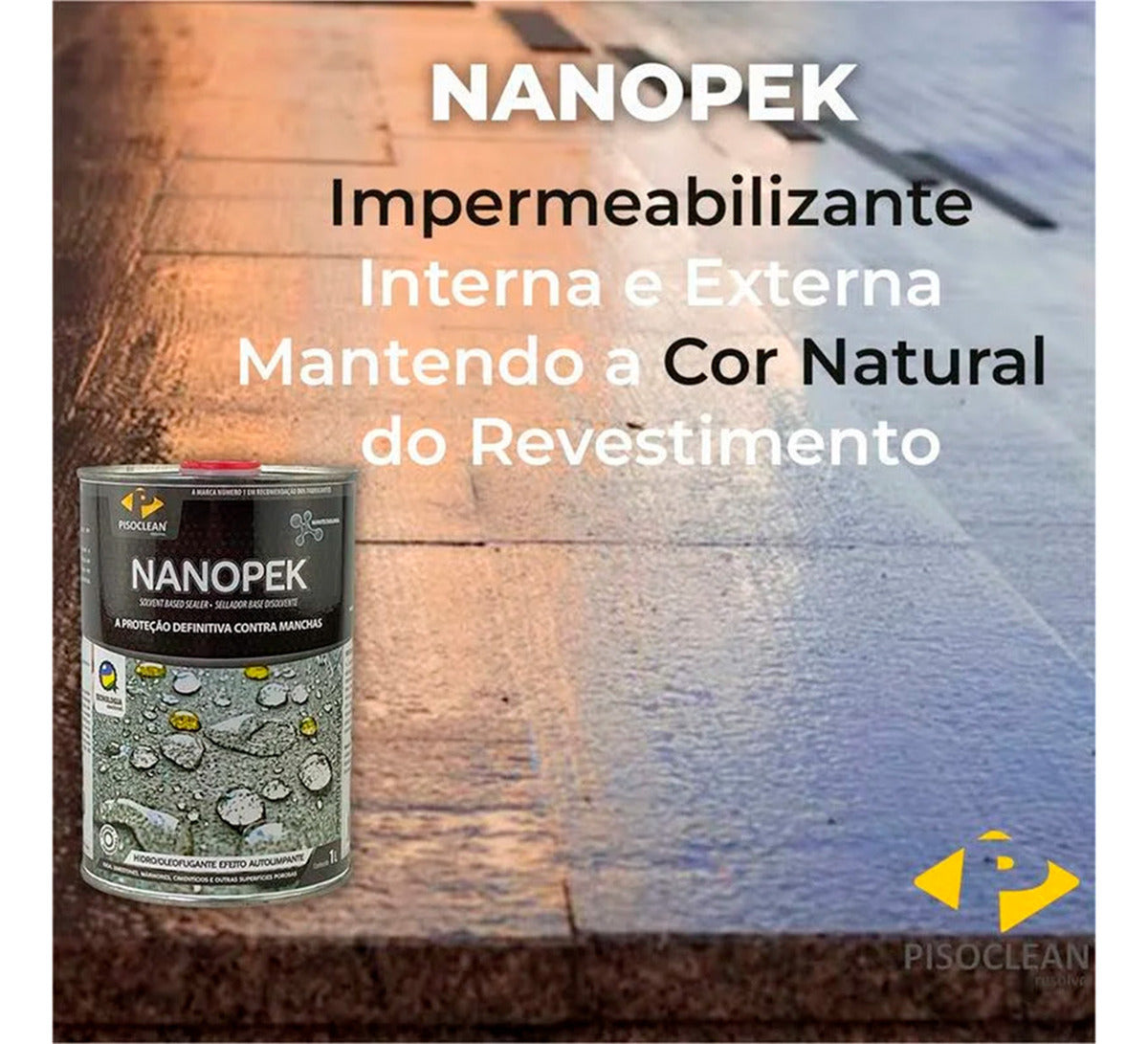 Nano Pex 1lt Pisoclean - Thony Ferragem