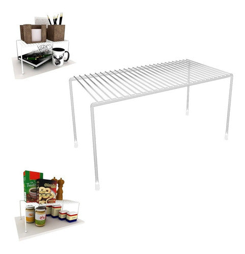 Organizador De Armario Medio Branco Dicarlo - Thony Ferragem