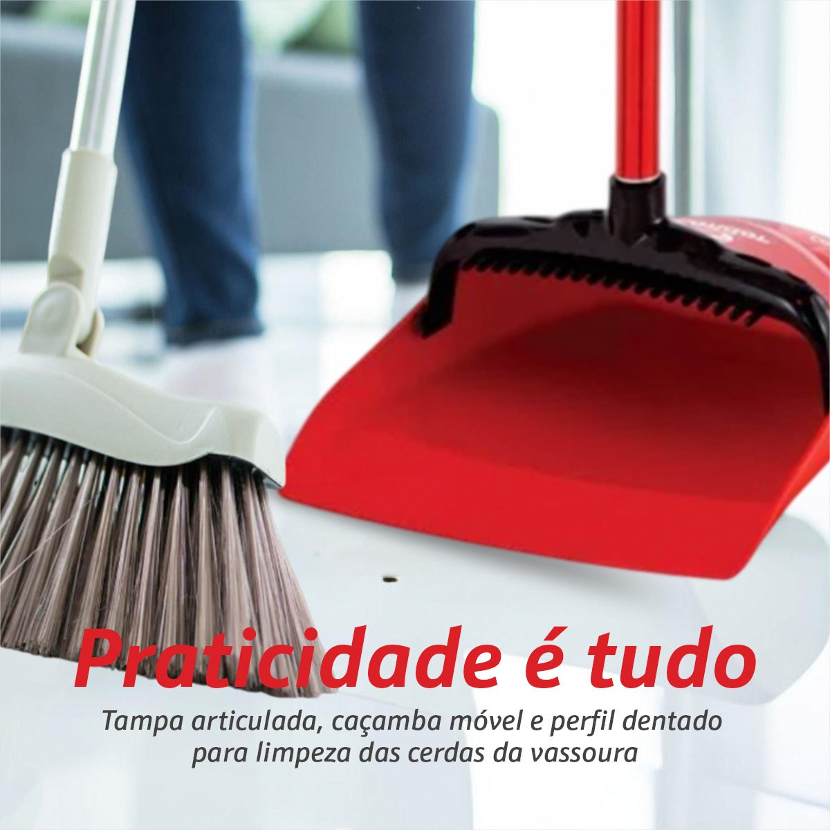 Pá De Lixo 1506 C/ Cabo Curto Condor - Thony Ferragem