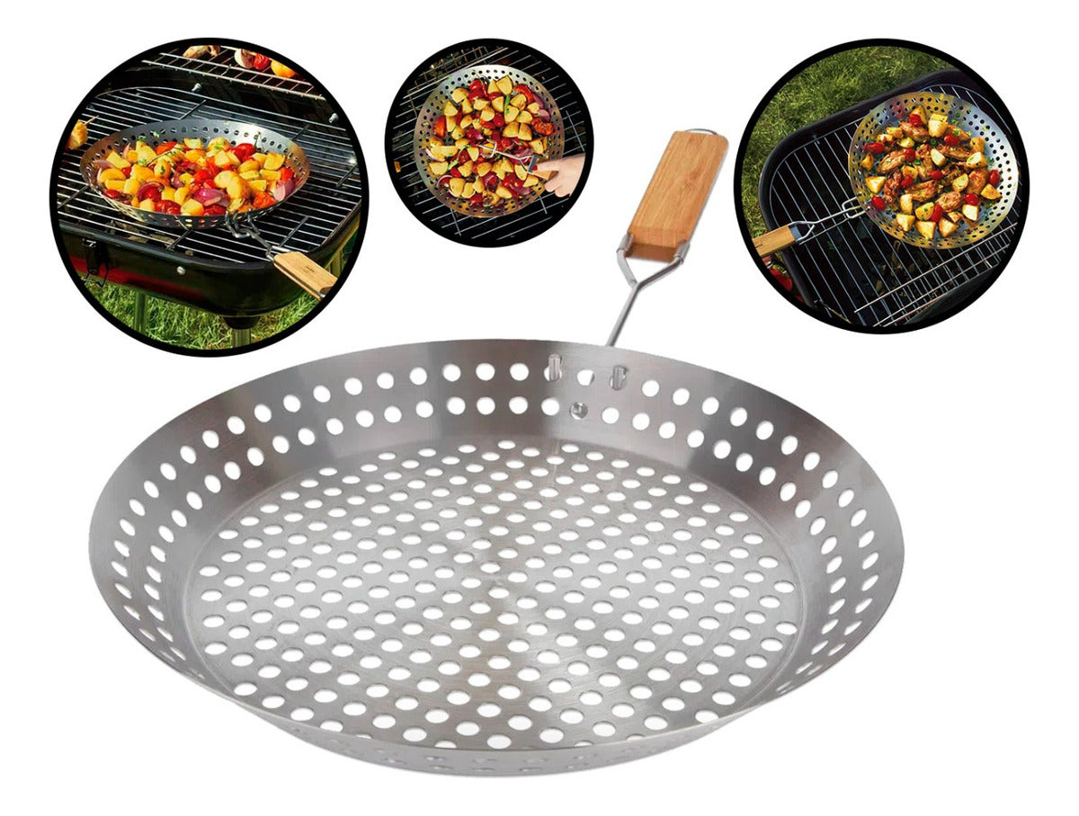 Frigideira Para Grelhar Inox Mor - Thony Ferragem