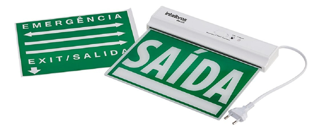 Sinalizador de Saída LED Standard Verde com Seletor – Zeus do Brasil - Thony Ferragem