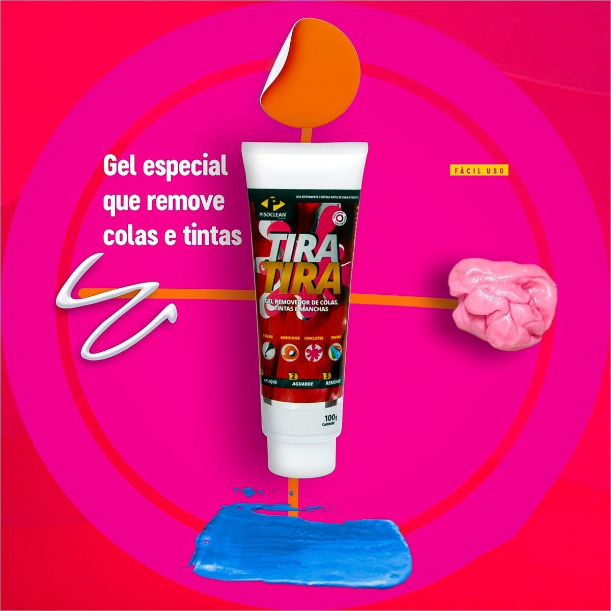 Tira Tira 100g Pisoclean - Thony Ferragem