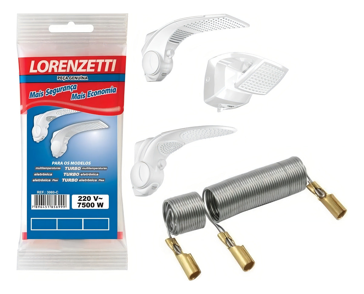 Resistencia Ducha Duo Shower 7500w 220v Lorenzetti - Thony Ferragem