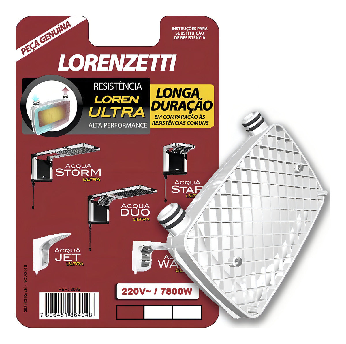 Resistencia Acqua Ultra 127v 5500w Lorenzetti - Thony Ferragem