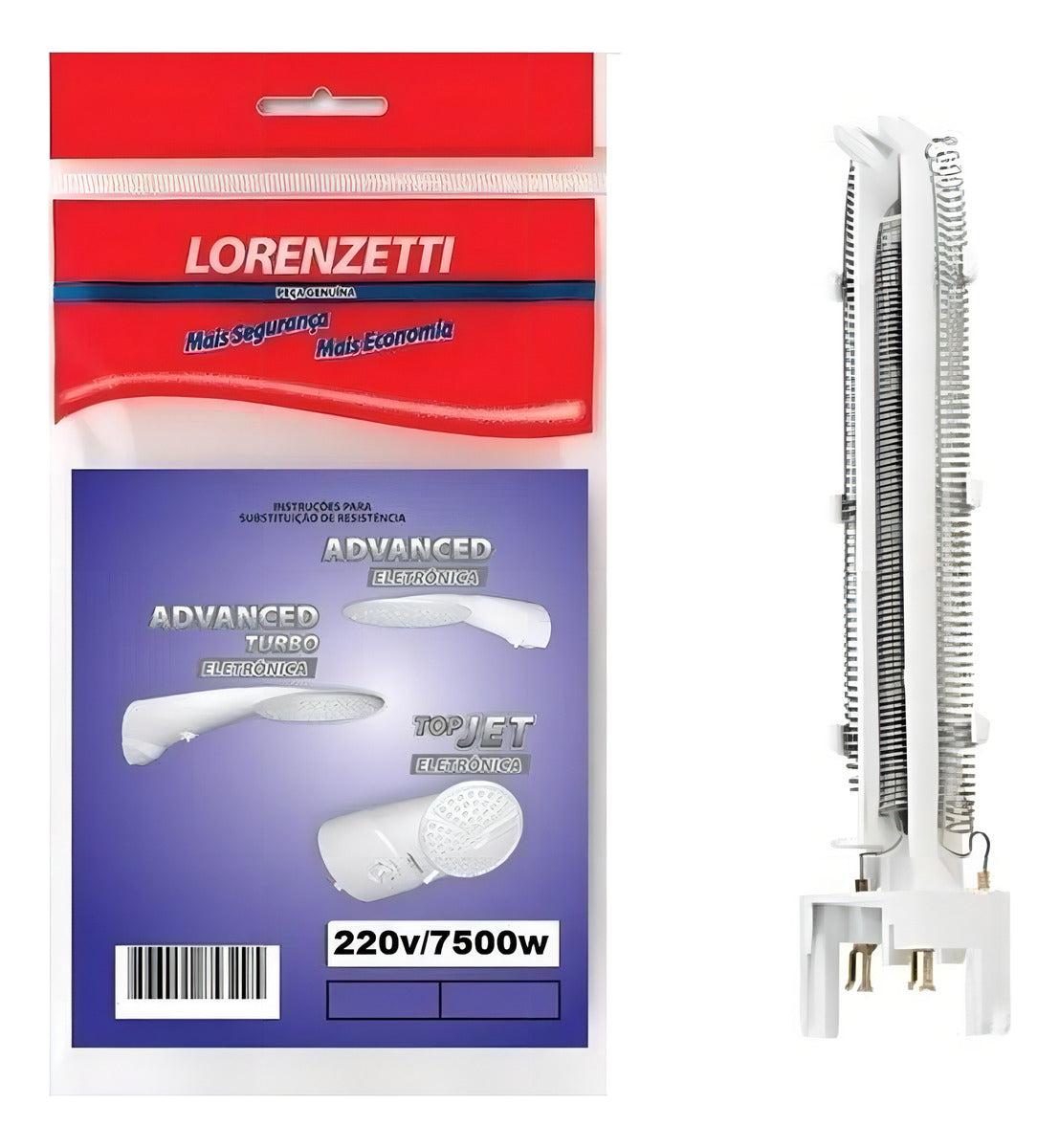 Resistencia Advanced/Topjet Eletr 127v Lorenzetti - Thony Ferragem