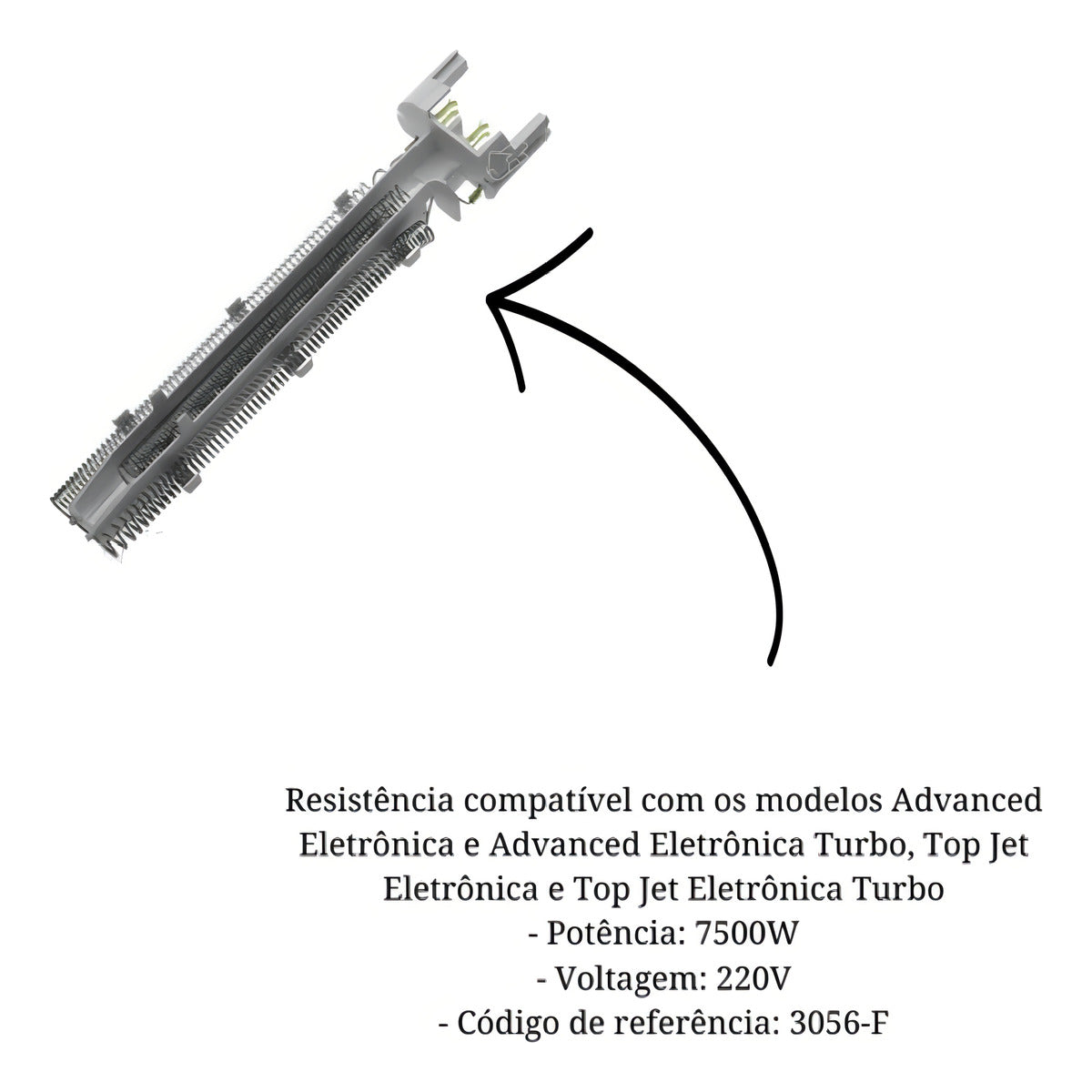 Resistencia Advanced/Topjet Eletr 127v Lorenzetti - Thony Ferragem