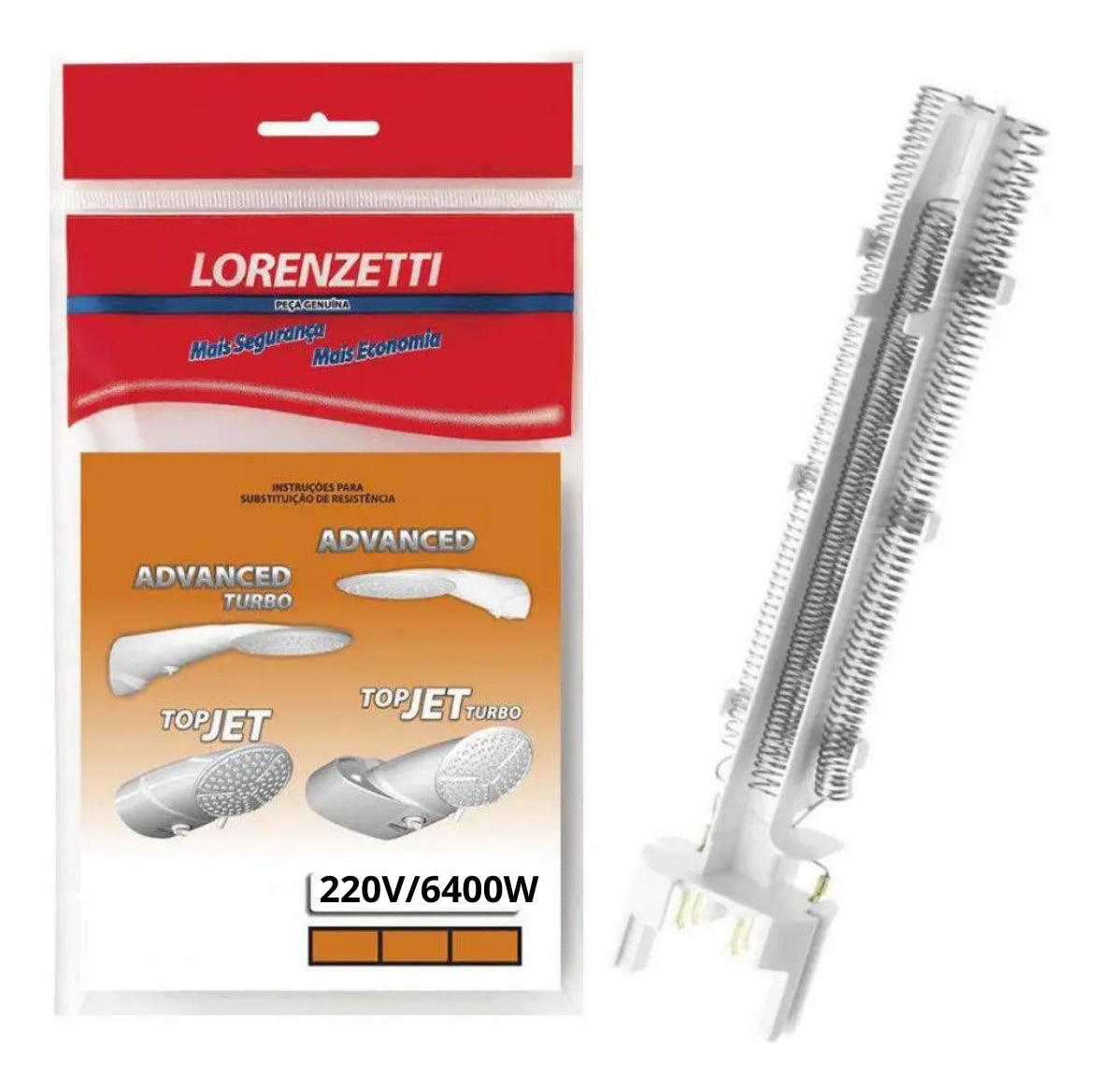 Resistencia Advanced Topjet Multi 220v Lorenzetti - Thony Ferragem