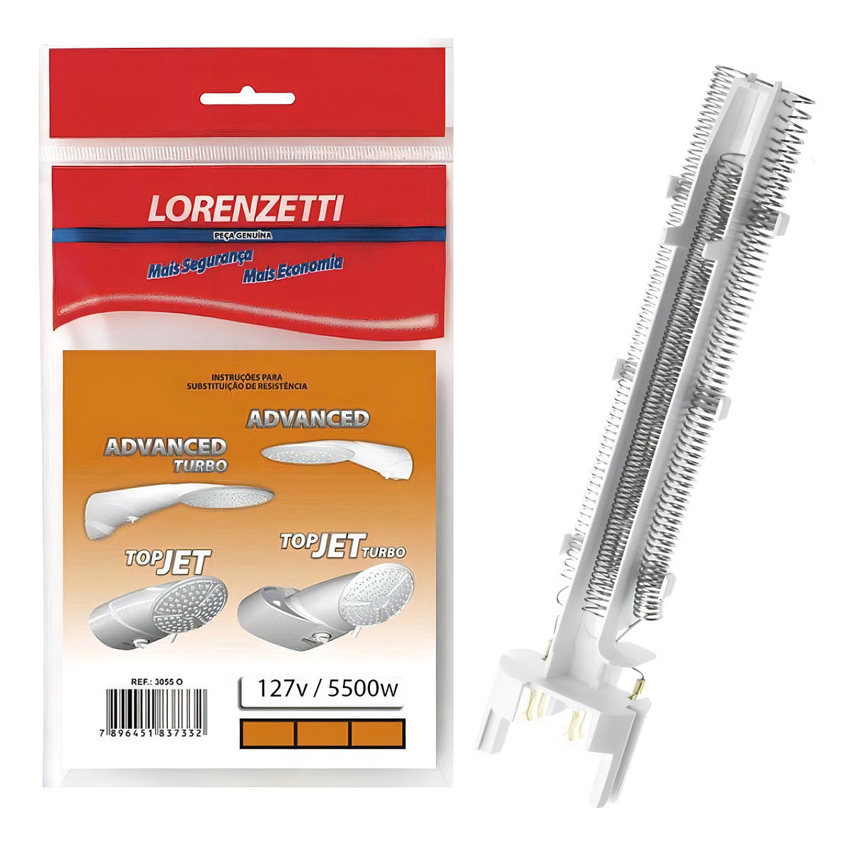 Resistencia Advanced Topjet Multi 127v Lorenzetti - Thony Ferragem