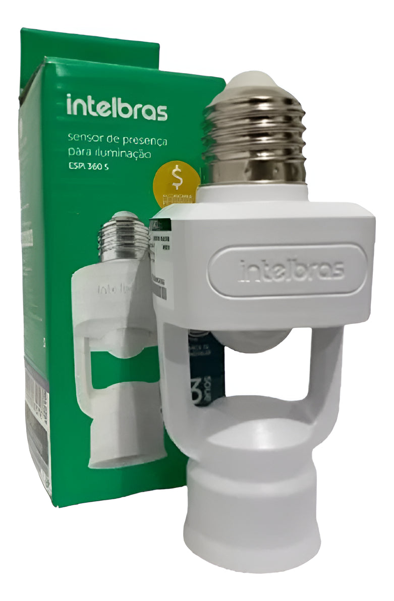 Sensor De Presença Com Soquete E27 Intelbras - Thony Ferragem