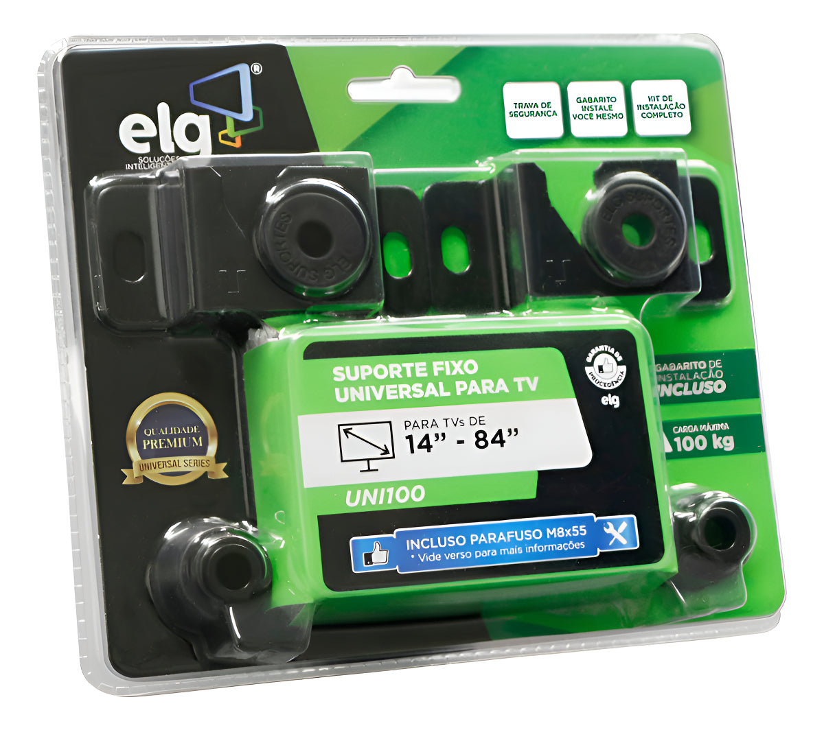 Suporte Fixo Universal Tv 14" A 84" ELG - Thony Ferragem